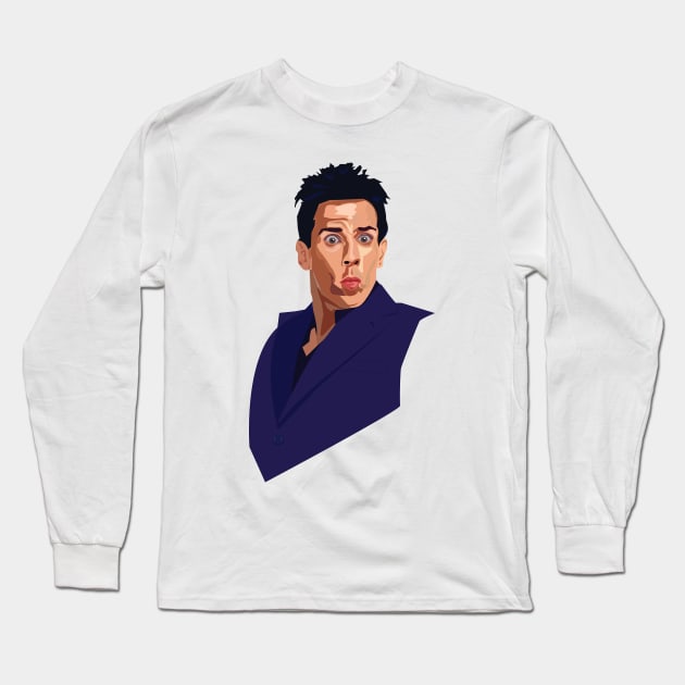 Zoolander - Blue Steel Long Sleeve T-Shirt by meganyiu